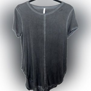 Z-Supply Grey Washed Short Sleeve T-Shirt - SMALL